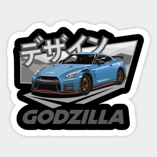 GTR R35 GODZILLA Sticker